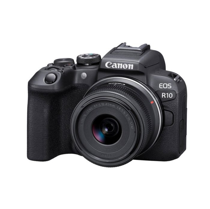 Canon EOS R10 Mirrorless Camera and 18-45mm Lens